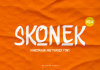 Skonek Font - Featured Image