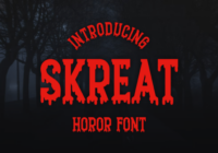 Skreat Font - Featured Image