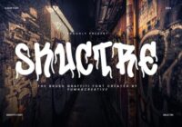 Skuctre Font - Featured Image