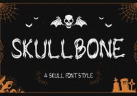 SkullBone Font - Featured Image