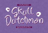 Skull Dutchman Font - Featured Image