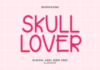Skull Lover Font - Featured Image