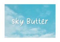 Sky Butter Font - Featured Image