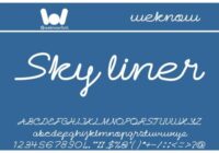 Sky Liner Font - Featured Image