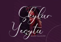 Skylar Yesyta Font - Featured Image