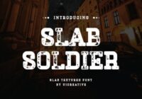 Slab Soldier Font - Featured Image