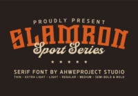 Slamron Font - Featured Image