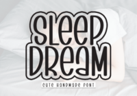 Sleep Dream Font - Featured Image