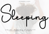 Sleeping Font - Featured Image