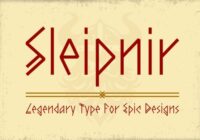 Sleipnir Font - Featured Image