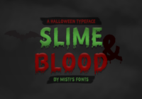 Slime and Blood Font - Featured Image