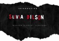 Slivia Dilson Font - Featured Image