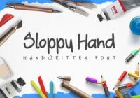 Sloppy Hand Font - Featured Image