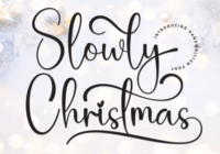 Slowly Christmas Font - Featured Image