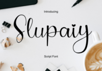 Slupaiy Font - Featured Image