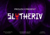 Slytheriv Font - Featured Image