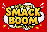 Smack Boom Font - Featured Image
