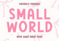 Small World Font - Featured Image