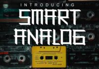 Smart Analog Font - Featured Image