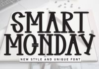 Smart Monday Font - Featured Image