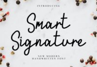 Smart Signature Font - Featured Image