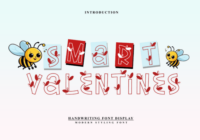 Smarts Valentines Font - Featured Image
