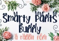 Smarty Pants Bunny Font - Featured Image
