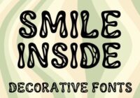 Smile Inside Font - Featured Image