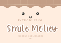 Smile Moliey Font - Featured Image