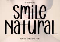 Smile Natural Font - Featured Image