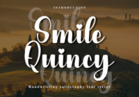 Smile Quincy Font - Featured Image