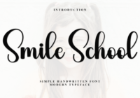 Smile School Font - Featured Image