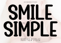 Smile Simple Font - Featured Image