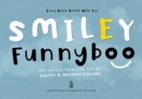 Smiley Funnyboo Font - Featured Image