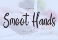 Smoot Hands Font - Featured Image