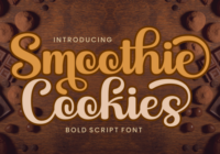 Smoothie Cookies Font - Featured Image