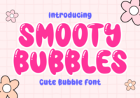 Smooty Bubbles Font - Featured Image
