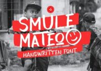 Smule Mateo Font - Featured Image