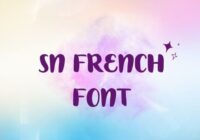 Sn French Font - Featured Image