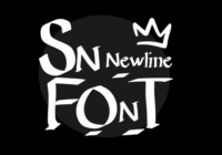 Sn Newline Font - Featured Image
