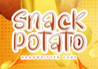 Snack Potato Font - Featured Image