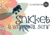 Snicket Font - Featured Image
