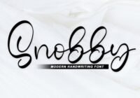 Snobby Font - Featured Image