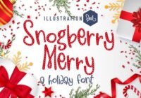 Snogberry Merry Font - Featured Image