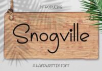 Snogville Font - Featured Image