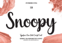 Snoopy Font - Featured Image