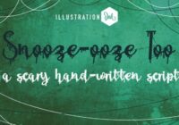 Snooze-ooze Too Font - Featured Image