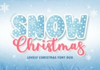 Snow Christmas Duo Font - Featured Image
