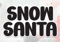 Snow Santa Font - Featured Image