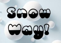Snow Way! Font - Featured Image